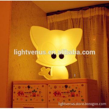 remote control color changing naughty Kitty table lamp